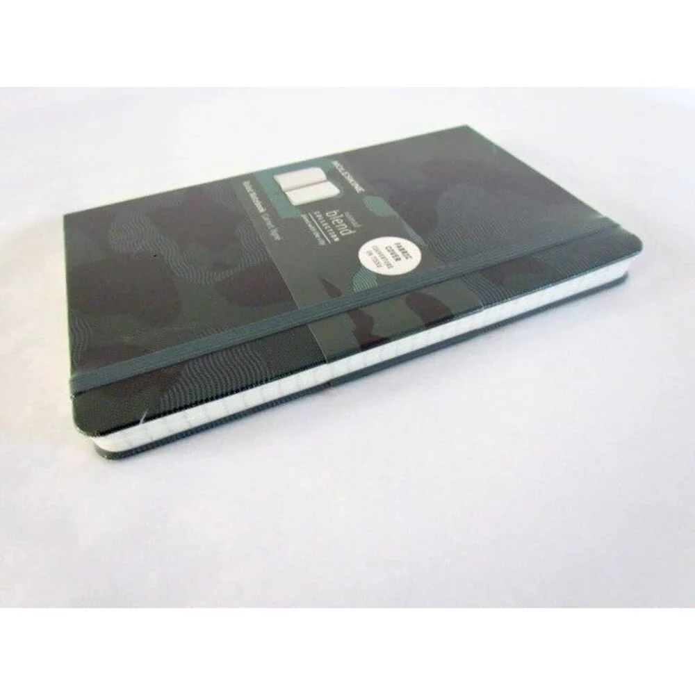 Moleskine Fabric Camouflage Nomad Notebook Fabric Cover Line Ruled RETIRED